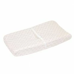 Just Born By Gerber® Bedding Keepsake Premium Pink Diamond Changing Pad Cover