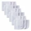 Gerber® 18-Pack White Terry Washcloths Solid Essentials