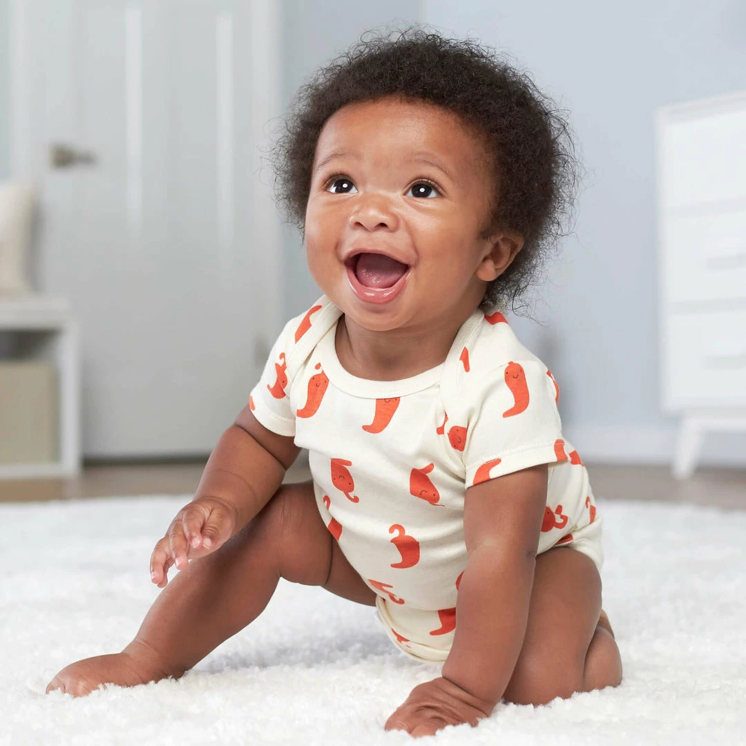 Hot Sale 🎉 Gerber® 3-Pack Baby Taco Short Sleeve Onesies® Bodysuits 🤩 5 Gerber® 3-Pack Baby Taco Short Sleeve Onesies® Bodysuits