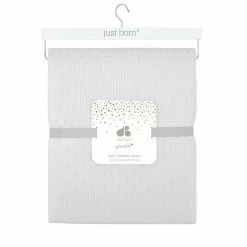 Just Born By Gerber® Sparkle Grey Quilt Bedding