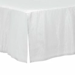 Just Born By Gerber® Sparkle Grey Tailored Crib Skirt Baby Neutral