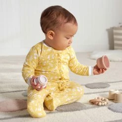 Flash Sale 🔥 Gerber® See What's New 2-Pack Baby 👧 Girls Yellow Garden Sleep 'N Plays ✨ 12 Gerber® See What's New 2-Pack Baby Girls Yellow Garden Sleep 'N Plays
