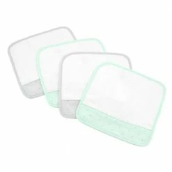 Just Born By Gerber® Baby Neutral Sparkle Washcloths 4-Pack In Mint