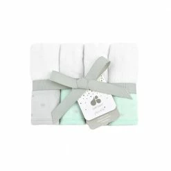 Just Born By Gerber® Baby Neutral Sparkle Washcloths 4-Pack In Mint