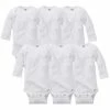Gerber® 6-Pack White Long Sleeve Onesies® Bodysuits BabyPreemie - 24M
