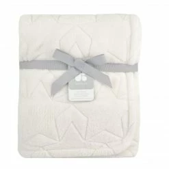 Just Born By Gerber® Embroidered Star Luxury Blanket In Ivory Baby Neutral