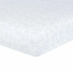 Just Born By Gerber® Baby Neutral Keepsake Woven Crib Sheet - Bikes Print