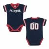 NFL Baby Boys New England Patriots Short Sleeve Jersey Bodysuit