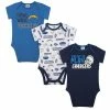 NFL BabyPreemie - 24M LA Chargers Baby Boys 3 Pack Short Sleeve Bodysuit