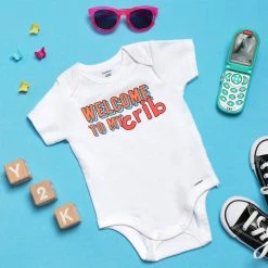 Gerber® Limited Edition 2000's Decade "Welcome To My Crib" Onesies® Bodysuit