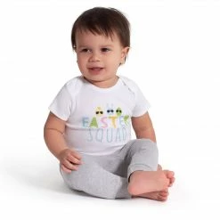 Gerber® BabyPreemie - 24M Baby Neutral "Easter Squad" Short Sleeve Onesies® Bodysuit