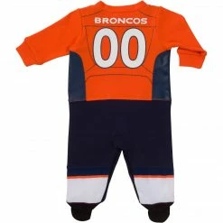 NFL Denver Broncos Baby Boys Footed Footysuit