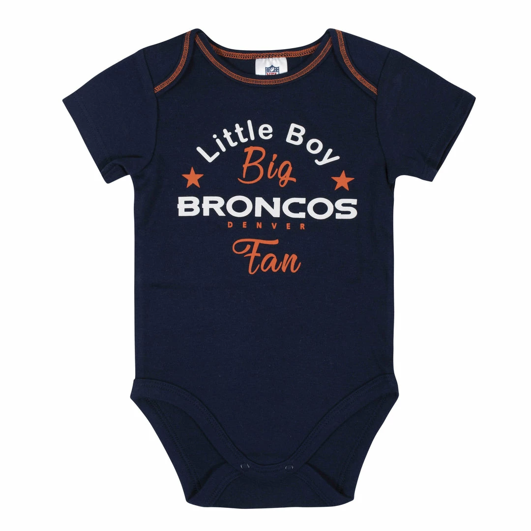 Coupon 🥰 NFL Baby Boys 3-Piece Denver Broncos Bodysuit, Gown, And Cap Set 🔔 2 NFL Baby Boys 3-Piece Denver Broncos Bodysuit, Gown, And Cap Set