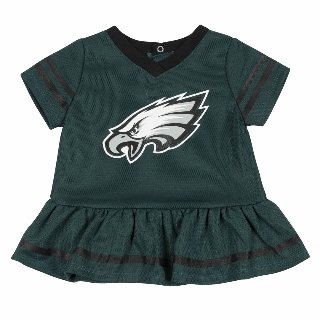 Cheapest 🛒 NFL Baby 👧 Girls Philadelphia Eagles Cheerleader 👗 Dress And Panty Set ✔️ 2 NFL Baby Girls Philadelphia Eagles Cheerleader Dress And Panty Set