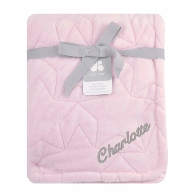 Best reviews of ❤️ Just Born By Gerber® Embroidered Star Luxury Blanket In Pink Baby Neutral 💯 1 Just Born By Gerber® Embroidered Star Luxury Blanket In Pink Baby Neutral