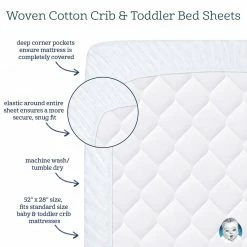 Gerber® Toddler Boy Boys Construction Trucks Fitted Crib Sheet
