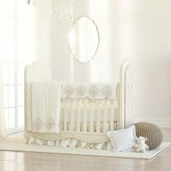 Just Born By Gerber® Keepsake Manor Court Crib Skirt Baby Neutral