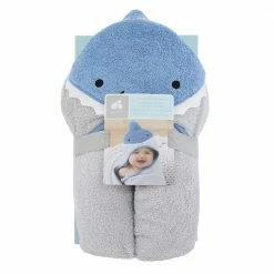 Just Born By Gerber® Shark Hooded Bath Wrap