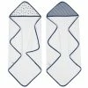 Just Born By Gerber® Embroidered Baby Boy 2-Pack Hooded Towels