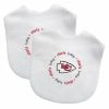 Baby Fanatic 2-Pack Baby Chiefs Bibs Kansas City Chiefs