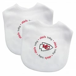 Baby Fanatic 2-Pack Baby Chiefs Bibs Kansas City Chiefs