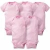 Gerber® BabyPreemie - 24M 5-Pack Girls' Pink Onesies® Bodysuits