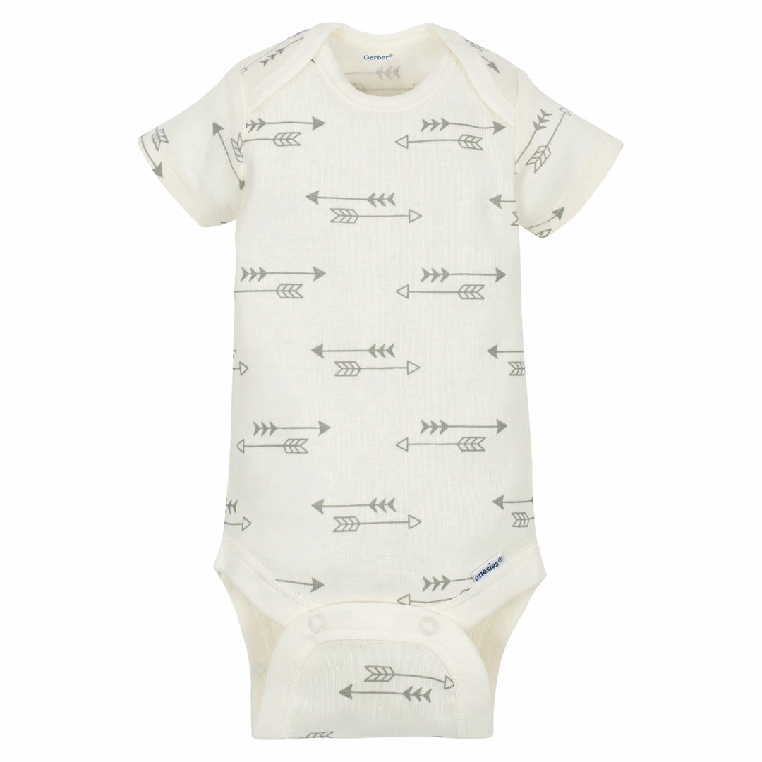 Best Sale 😀 Gerber® 5-Pack Boys Hedgehog Short Sleeve Onesies® Bodysuits BabyPreemie - 24M 🤩 8 Gerber® 5-Pack Boys Hedgehog Short Sleeve Onesies® Bodysuits BabyPreemie - 24M