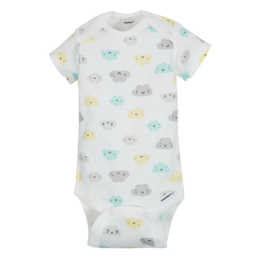 New ✨ Gerber® BabyPreemie - 24M 5-Pack Short Sleeve Clouds Onesies® Bodysuits 👏 7 Gerber® BabyPreemie - 24M 5-Pack Short Sleeve Clouds Onesies® Bodysuits