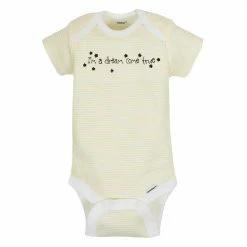 New ✨ Gerber® BabyPreemie - 24M 5-Pack Short Sleeve Clouds Onesies® Bodysuits 👏 10 Gerber® BabyPreemie - 24M 5-Pack Short Sleeve Clouds Onesies® Bodysuits