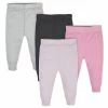 Gerber® 4-Pack Baby Girls Assorted Active Pants BabyPreemie - 24M