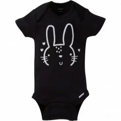 Gerber® 8-Pack Baby Girls Bunny Short-Sleeve Onesies® Bodysuits BabyPreemie - 24M