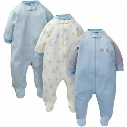 Gerber® 3-Pack Boys Little Star Organic Sleep N' Play BabyPreemie - 24M