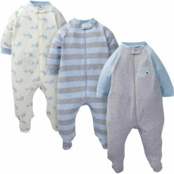 Gerber® 3-Pack Boys Bear Organic Sleep N' Play BabyPreemie - 24M