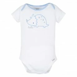 BabyPreemie - 24M Gerber® Organic 4-Piece Baby Boys Dinosaur Bundled Gift Set