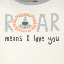 Gerber® Organic 4-Piece Baby Boys Lion Bundled Gift Set