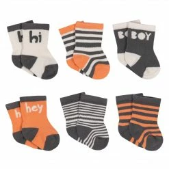 Gerber® 6-Pack Baby Boys Comfy Stretch Bicycle Wiggle Proof® Socks