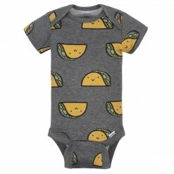 Gerber® 3-Pack Baby Taco Short Sleeve Onesies® Bodysuits