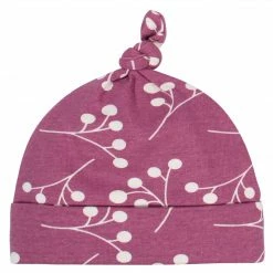 Gerber® BabyPreemie - 24M 4-Pack Baby Girls Comfy Stretch Ducklings Caps