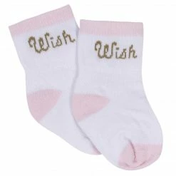 Gerber® 8-Pack Girl's Princess Wiggle Proof® Jersey Crew Socks BabyPreemie - 24M