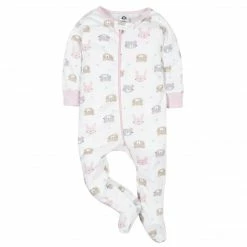 Gerber® 4-Piece Organic Baby Girls Bear Gift Set