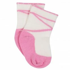 Gerber® BabyPreemie - 24M 8-Pack Baby Girls Ballerina Wiggle Proof® Socks