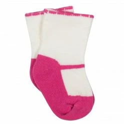Gerber® 8-Pack Baby Girls Mary Janes Wiggle Proof® Socks