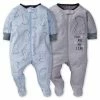 Gerber® 2-Pack Baby Boys Bear Sleep N' Plays BabyPreemie - 24M