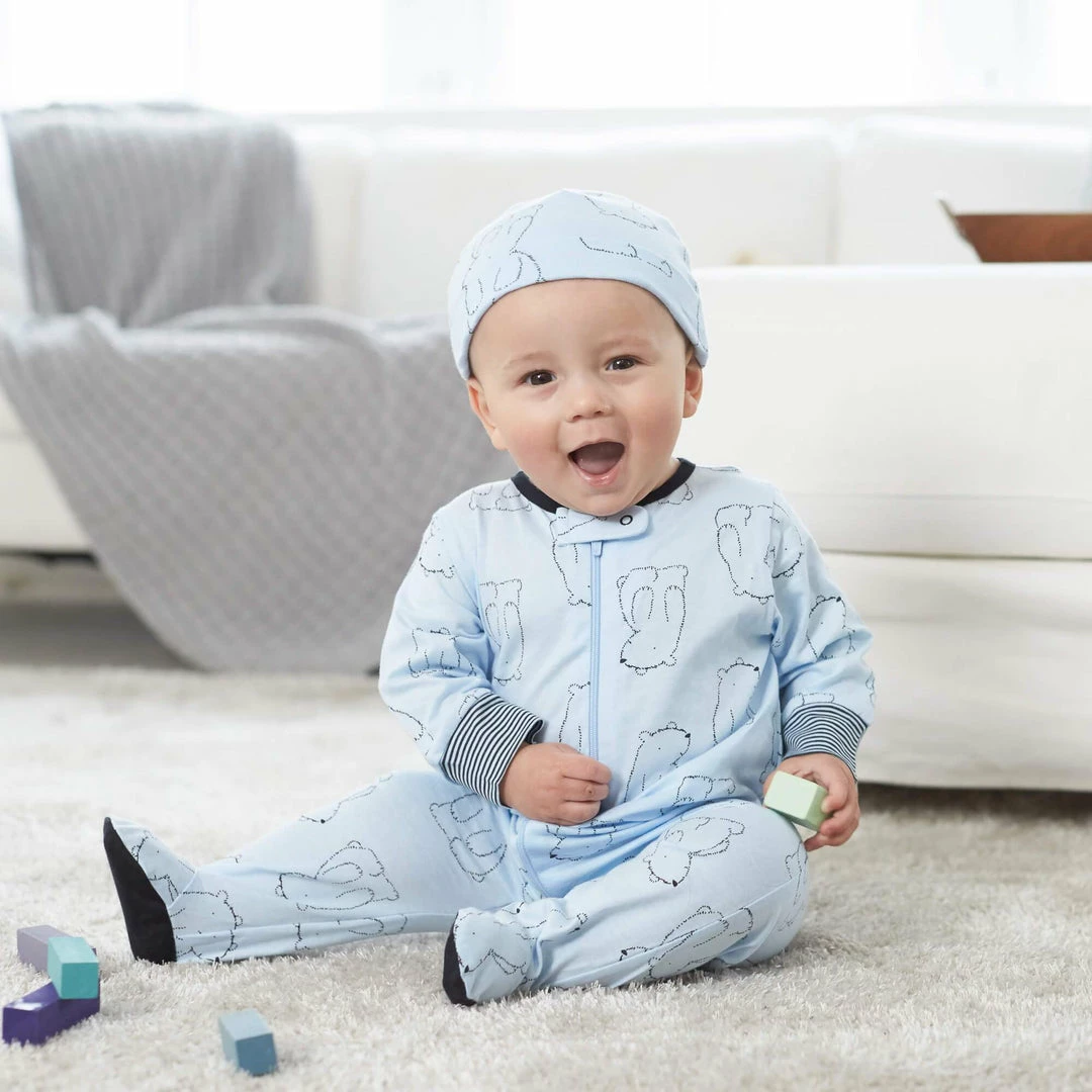 Buy 🛒 Gerber® 2-Pack Baby Boys Bear Sleep N' Plays BabyPreemie - 24M 🧨 3 Gerber® 2-Pack Baby Boys Bear Sleep N' Plays BabyPreemie - 24M