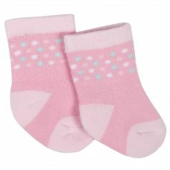 Gerber® 6-Pack Girls Princess Castle Wiggle Proof® Crew Socks
