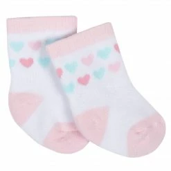 Gerber® 6-Pack Girls Princess Castle Wiggle Proof® Crew Socks