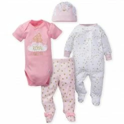 Gerber® 4-Piece Baby Girls Princess Gift Set BabyPreemie - 24M