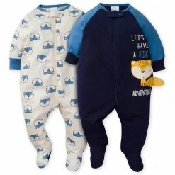 Gerber® 2-Pack Baby Boys Fox Sleep N' Plays