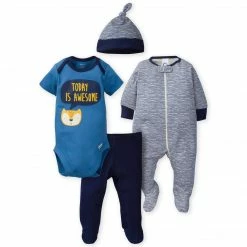 Gerber® 4-Piece Boys Fox Bundled Gift Set