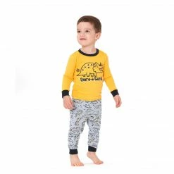 Gerber® BabyPreemie - 24M 4-Piece Infant & Toddler Boys Dino Snug Fit Cotton Pajamas